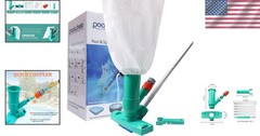 Portable High-Power Mini Jet Vac Vacuum Cleaner with 56.7&Prime; Pole for Pools & Spas