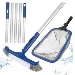 Pool Cleaning Kit, 14.5 » Pool Brush Head & Ultra Fine Mesh Pool Skimmer Net