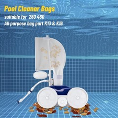 Polaris 280 Pool Cleaner Bags Replacement with Zipper Parts for Pool Cleaning