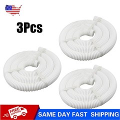 NEW 6-Ft Pool Cleaner Cuff-less Feed Hose 9-100-3102 For Polaris 360 – 3 Pack