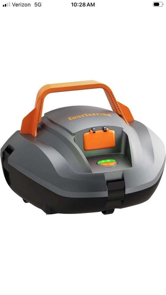 Powerful Cordless Robotic Automatic Pool Vacuum Cleaner for Above Ground Pools