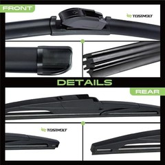 3pcs Front+Rear Direct Fit For 08-19 Highlander / 21-25 Sienna / 10-23 GX460