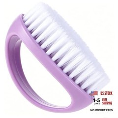 Purple Hand Nail Brushes – Heavy Duty – 1 Piece for Fingernails Cleaning