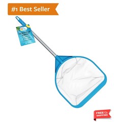 Pool and Spa Skimmer Net with Pole, 30&Prime; Long Handheld Fine Mesh Pool Skimmer …