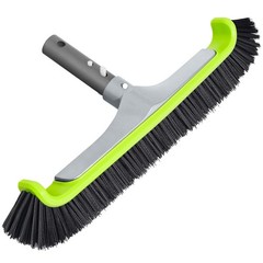 Heavy Duty Pool Brush Head with Curved Ends for Wall Cleaning