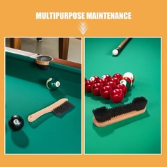 2 Sets Pool Table Cleaning Kit Billiards Wiping Cloth Cotton Stick
