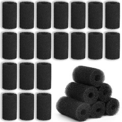 20PCS Sweep Hose Tail Scrubber Replacement Black Sponges Pool Cleaner Part Ho…