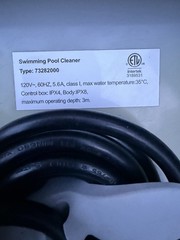 Aqua Select Stinger Above-Ground Robotic Swimming Pool Cleaner w/ Power used