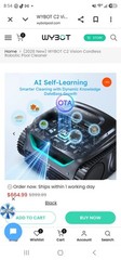 (2026 New) WYBOT C2 Vision Cordless Robotic Pool Cleaner WARRANTY INCLUDED