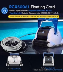 RCX50061 Floating Power Cord Assembly for Hayward Tigershark QC Robotic Cleaner