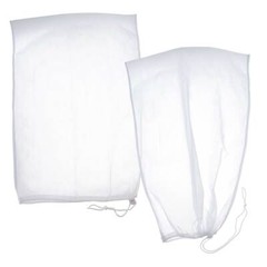 2 Fine Mesh Filter Net Bags for Leaf Vacuum Pool Cleaners 16&Prime; x 20&Prime;, Replacement