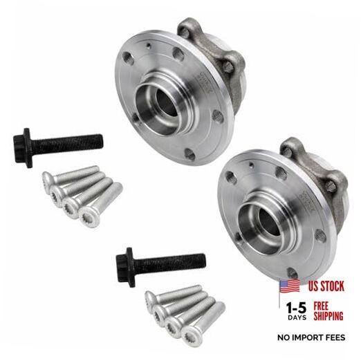 Front Left/Right Wheel Bearing Hubs Assembly Compatible with Audi A3 Q3 TT
