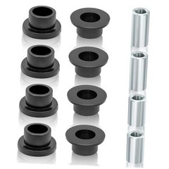 12 Pcs Shock Absorber Bushings Bearings Kit Gasket Front and Rear Sleeve Kit
