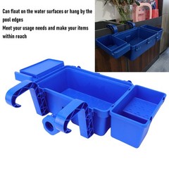 Poolside Storage Basket Detachable Hanging Organizer For Swimming Pool Beach SET