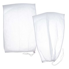 U.S. Pool Supply Fine Mesh Filter Bags for Leaf Vacuum 16&Prime; X 20&Prime;, White
