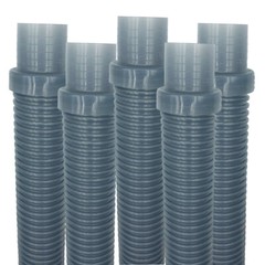 Puri Tech Hose Blue Hayward Navigator Pool Vac Ultra Aquabug 1.5in x 4ft 5 pack