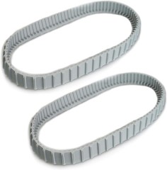 (2 Pack) Replacement Gray Tracks for Maytronics Dolphin 9983152-R2,