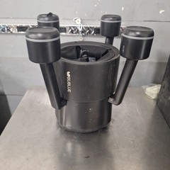 BUBLUE F10 Robotic Surface Skimmer, Pool Cleaner with Powerful Suction, Dual Mot