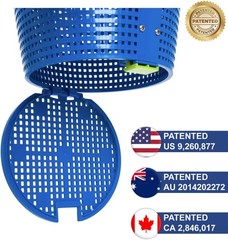 DebrisZ B9 Skimmer Basket for Inground Pool – Patented Handle & Quick Release
