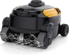 Cordless Robotic Pool Cleaner, Wall Climbing, Extended Battery Life, 0.28 Cu Ft