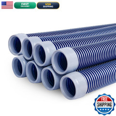Poolwhale Professional Swimming Pool Vacuum Cleaner Hose -1.5 8 Piece Hoses