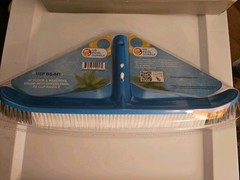 Professional 16&Prime; Swimming Pool Cleaning Brush with EZ Clip Handle US Pool Supply