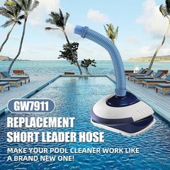 2025Upgrade GW7911 Short Leader Hose Replacement Kreepy Krauly SandShark GW79…