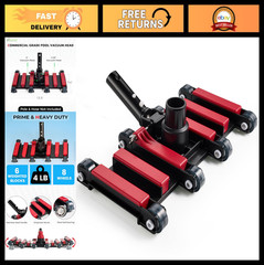 14&Prime; Heavy-Duty Pool Vacuum Head with Wheels – Extra-Wide, Flexible & Weighted Cl