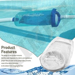 Efficient Permanent Pool Leaf Canister Bag for Hayward Series W530 Pools