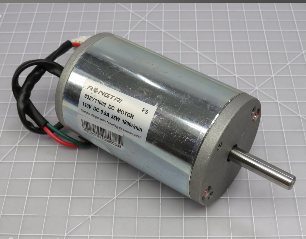 Rongtai 63ZY11002 DC Motor 110V DC 0.5A 35W 1800r-min New
