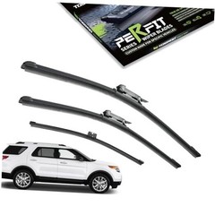3pcs Front+Rear Direct Fit For 11-19 Ford Explorer/Police Interceptor Utility