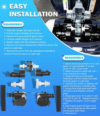 R0997900 Suction Cleaner Tune Up Kit Parts Fits Polaris Atlas Atlas XT MAXX