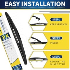 14 Inch Rear Wiper Blade Compatible with Subaru Outback 2006-2019/Subaru 14&Prime;B