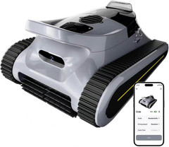 Pool Vacuum for Inground Pools & above Ground Pool, Cordless Robotic Pool Cleane