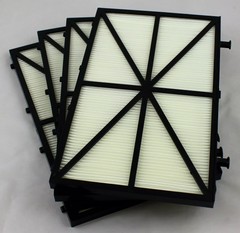 Maytronics / DOLPHIN 9991433-R4 Dolphin Spring Cartridge Filter Panels (Set 4)