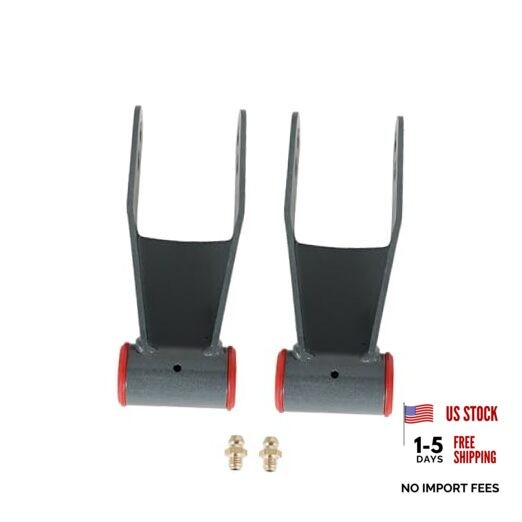 2 Inch Rear Lowering Drop Shackles Kit Replacement for Ford F150 2WD 4WD 1997