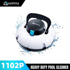 NEW Winny 1102P Pool Cleaner Robot Cordless Pool Vacuum Ideal for Above Pools