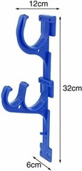 Wall-Mounted Rust-Resistant Hanger for Pool & Garden Tools – Easy Installation