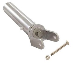 Swimming Pool Chrome Plated Metal Swivel Vacuum Head Handle with Stainless