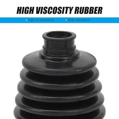 2 PCS CV Axle Boot, Leak Proof Wear Resistant Bushing, No-opening External
