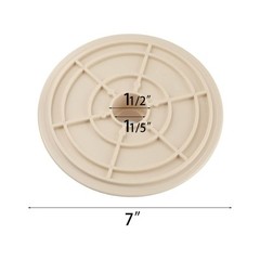 Convenient Replacement Elbow Plate and Vacuum Adaptor for Hydro Tools Skimmers