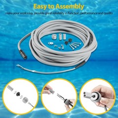 RCX50061 Floating Power Cord Assembly for Hayward SharkVAC XL/TigerShark/Plus/QC