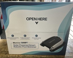 New Betta Swift Solar Powered Smart Robotic Pool Skimmer (FREE S&H)!