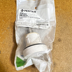 Pentair 236351 S1 Internal HF White Internal Pool Cleaning Head, Plastic