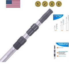 Pool Pole – Professional 15 Foot Telescoping Swimming Pool Cleaning Poles,Adj…