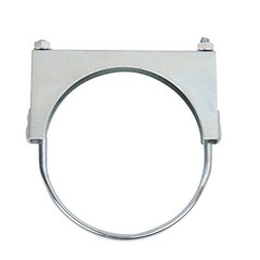 U Bolt Clamp Muffler Exhaust Clamp Saddle Style Heavy duty – Zinc Plated 4 inch