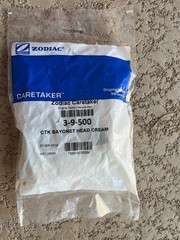 Zodic Caretaker CTK Bayonet Head Cream In-Floor Pool Cleaning Head 3-9-500