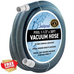 Sealproof Pool Vacuum Hose 30-Ft