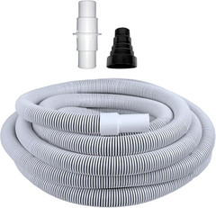Poolmaster 1.5&Prime; x 35&prime; In-Ground Above Pool Vacuum Hose with Conversion Adapter