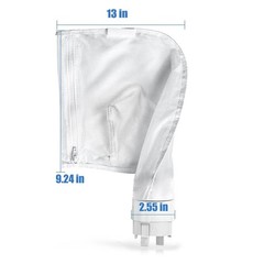 2/4Pack Pool Cleaner Bags All Purpose Filter Bag Replacement for Polaris 260 480
